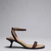 & Other Stories Heels | Sandals | Kitten Heel Leather Sandals