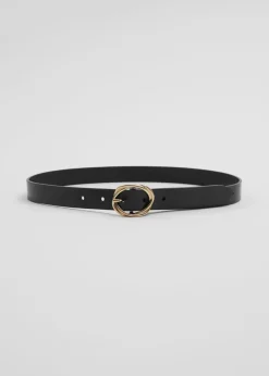 & Other Stories Belts | Knot-Buckle Leather Belt