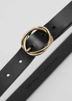 & Other Stories Belts | Knot-Buckle Leather Belt