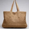 & Other Stories Totes | Large Crochet- Tote Straw