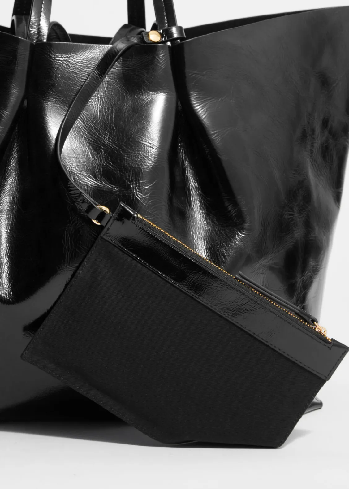 & Other Stories Totes | Large Tote Bag Black