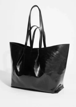 & Other Stories Totes | Large Tote Bag Black