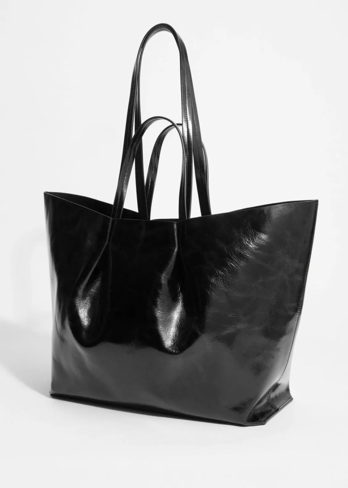 & Other Stories Totes | Large Tote Bag Black
