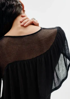 & Other Stories Dresses | Sweaters & Knits | Layered Knit Midi Dress Black