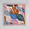 & Other Stories Scarves | Leaf-Print Scarf Pink