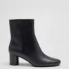& Other Stories Boots | Leather Ankle Boots Black