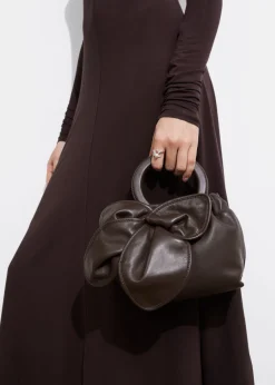 & Other Stories Shoulder Bags | Leather Blossom Bag Mahogany