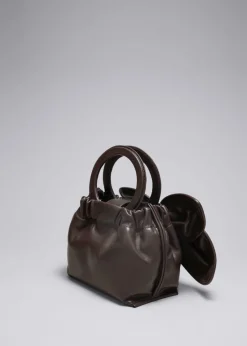 & Other Stories Shoulder Bags | Leather Blossom Bag Mahogany
