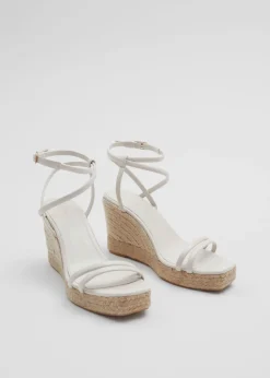 & Other Stories Heels | Sandals | Leather Espadrille Sandals