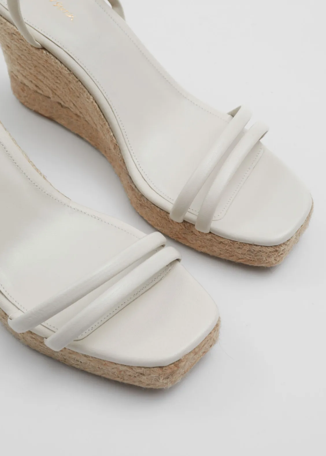 & Other Stories Heels | Sandals | Leather Espadrille Sandals