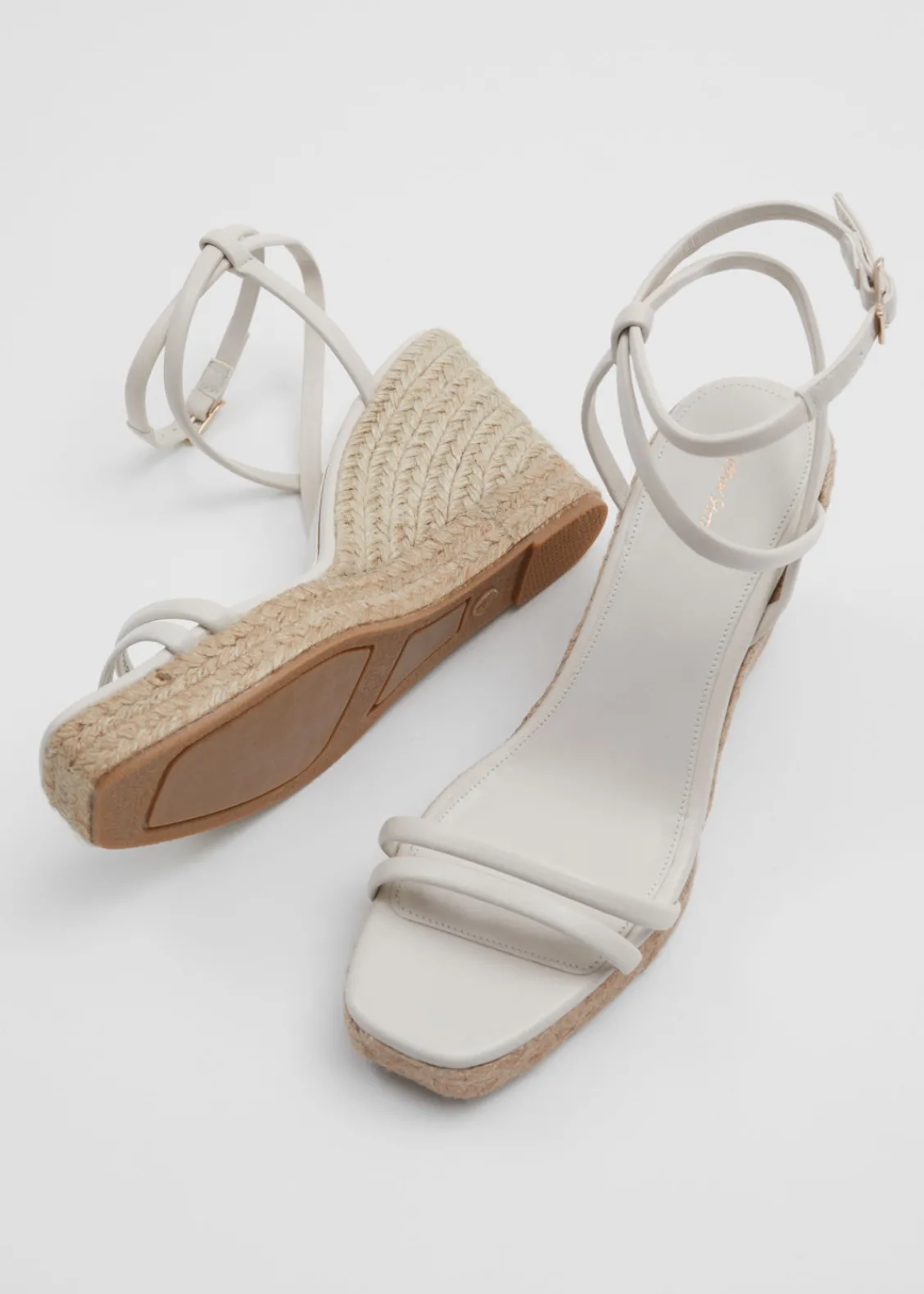& Other Stories Heels | Sandals | Leather Espadrille Sandals