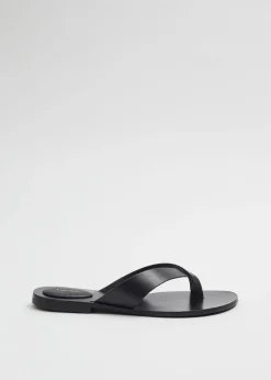 & Other Stories Sandals | Leather Thong Sandal