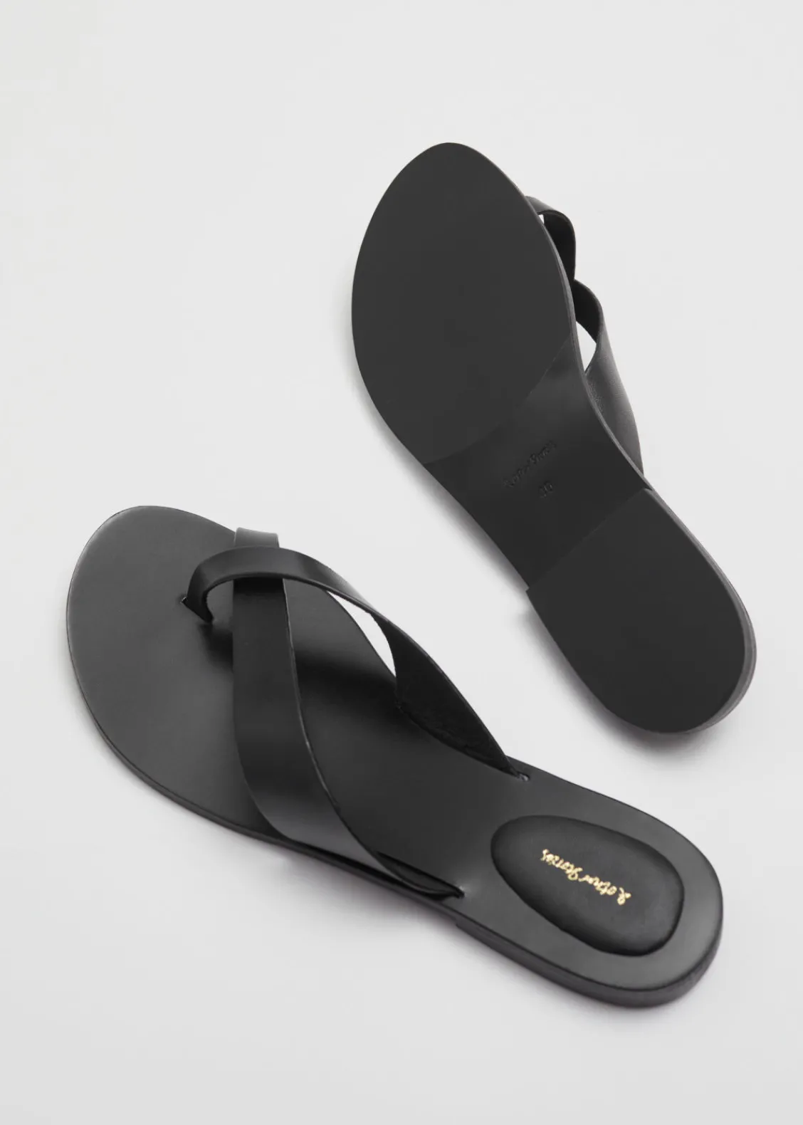 & Other Stories Sandals | Leather Thong Sandal