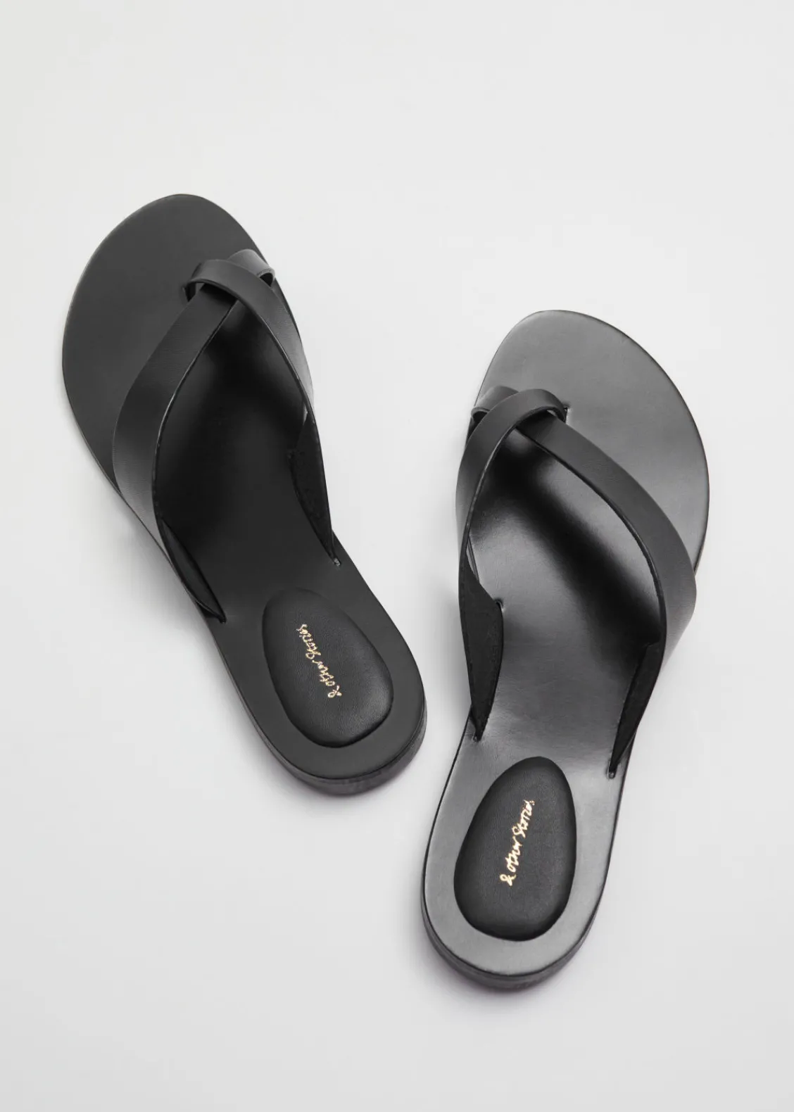 & Other Stories Sandals | Leather Thong Sandal