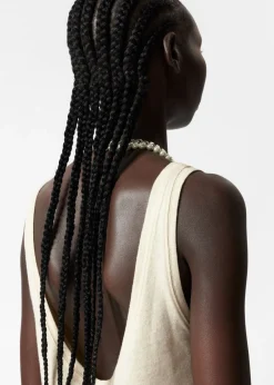 & Other Stories Tops | Linen-Blend Tank Top Beige