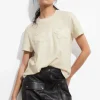 & Other Stories Tops | Linen-Blend T-Shirt