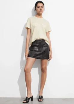 & Other Stories Tops | Linen-Blend T-Shirt
