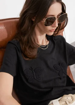 & Other Stories Tops | Linen-Blend T-Shirt