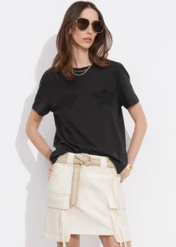 & Other Stories Tops | Linen-Blend T-Shirt