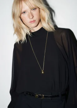 & Other Stories Necklaces | Long Drop-Pendant Necklace Gold