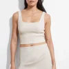 & Other Stories Skirts | Low-Waist Mini Skirt White