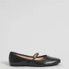 & Other Stories Loafers & Flats | Mary Jane Leather Ballerina Flats