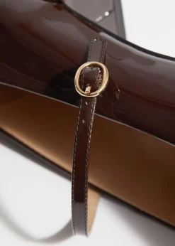 & Other Stories Heels | Mary-Jane Leather Pumps