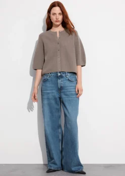 & Other Stories Sweaters & Knits | Merino Rib-Knit Cardigan
