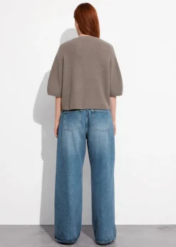 & Other Stories Sweaters & Knits | Merino Rib-Knit Cardigan
