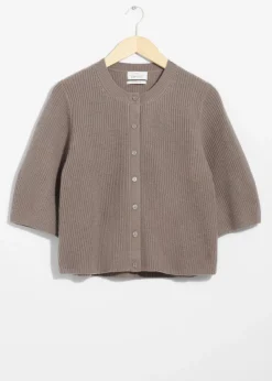 & Other Stories Sweaters & Knits | Merino Rib-Knit Cardigan
