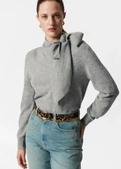 & Other Stories Sweaters & Knits | Merino Tie-Neck Sweater