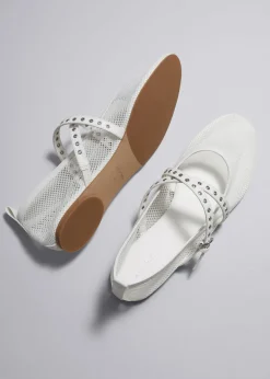 & Other Stories Loafers & Flats | Mesh Ballet Flats