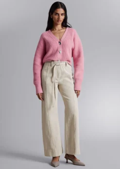 & Other Stories Sweaters & Knits | Metal Button Knit Cardigan