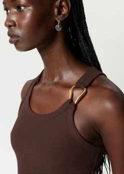 & Other Stories Tops | Metal-Buckle Tank Top