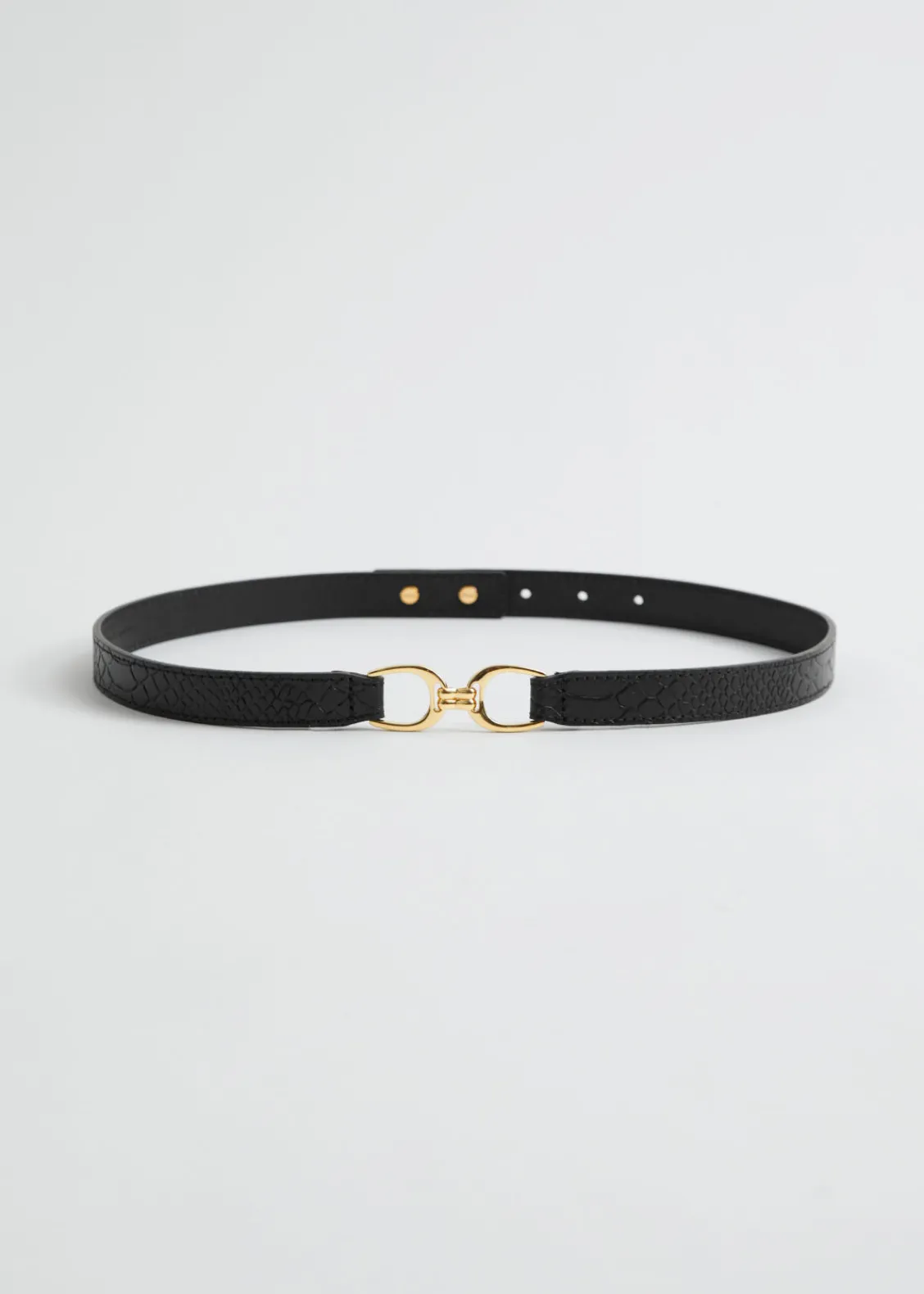 & Other Stories Belts | Mid-Waist Leather Belt