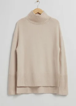 & Other Stories Sweaters & Knits | Mock Neck Knit Sweater