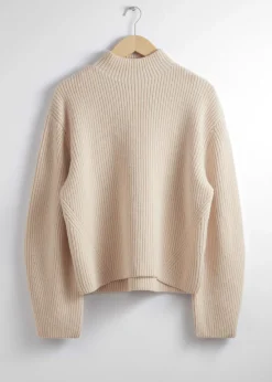 & Other Stories Sweaters & Knits | Mock Neck Merino Sweater