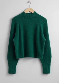 & Other Stories Sweaters & Knits | Mock Neck Wool Sweater