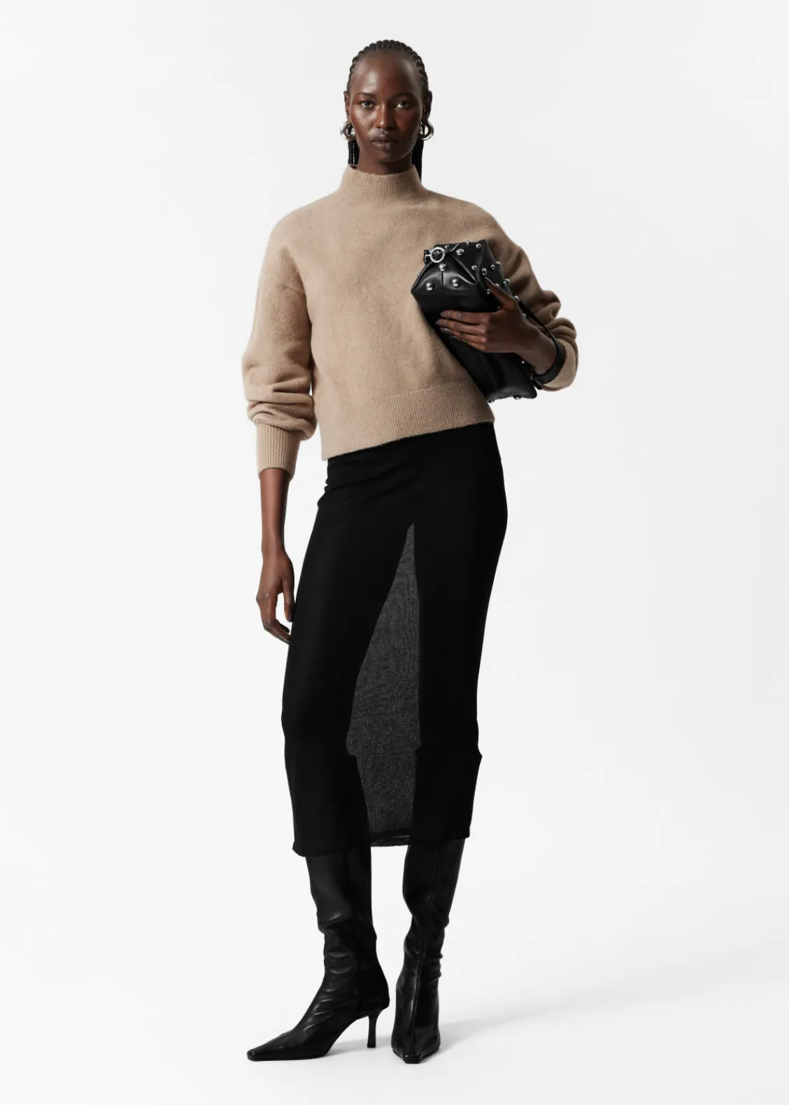 & Other Stories Sweaters & Knits | Mock-Neck Sweater