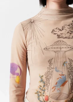 & Other Stories Tops | Mock-Neck Top
