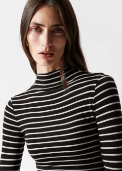 & Other Stories Tops | Mock-Neck Top