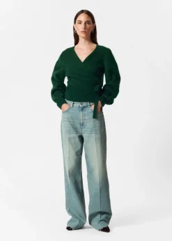 & Other Stories Sweaters & Knits | Mohair-Blend Knitted Wrap Cardigan
