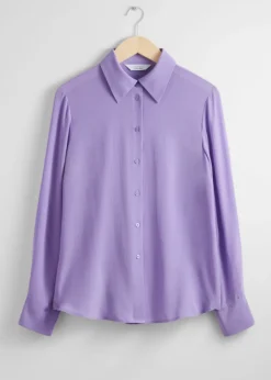 & Other Stories Blouses & Shirts | Mulberry Silk Shirt