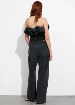 & Other Stories Tops | Off-Shoulder Bubble Top