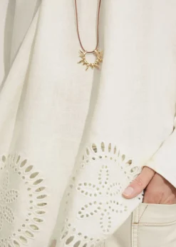 & Other Stories Swimwear | Sets & Suits | Open-Back Linen Blouse White