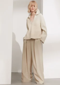 & Other Stories Sweaters & Knits | Oversized Collared Sweater Ivory