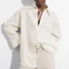 & Other Stories Blouses & Shirts | Oversized Linen Shirt White