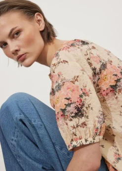 & Other Stories Blouses & Shirts | Oversized Puff-Sleeve Blouse