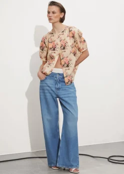 & Other Stories Blouses & Shirts | Oversized Puff-Sleeve Blouse