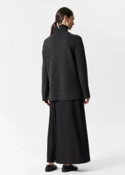 & Other Stories Sweaters & Knits | Oversized Turtleneck Wool Sweater